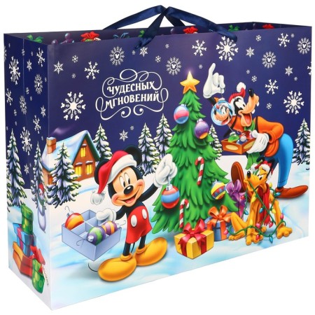 New Year. Gift package, 61x40x20 cm, packaging, Mickey Mouse-2