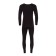 Male thermal underwear (jumper, pants), black color, size 46
