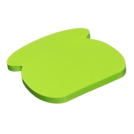 Block with a sticky edge paper 70x70mm, Erichkrause "Phone Neon", 50 sheets, green-2