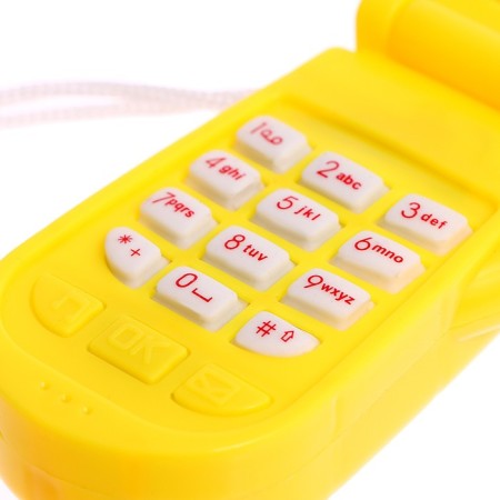 Musical phone "Beasts", Russian voice acting, lighting effects, works from batteries, mix-4