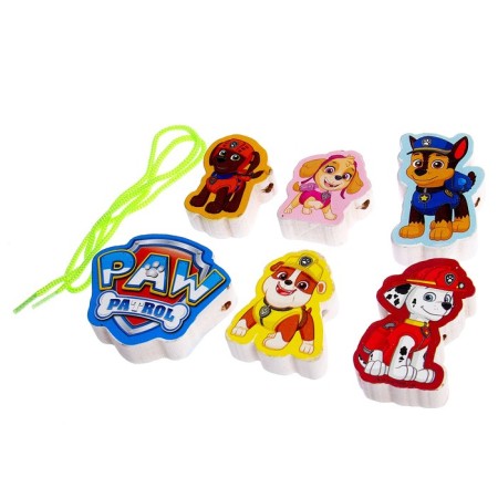 Toy wooden lacing-boose "Puppy patrol"-2