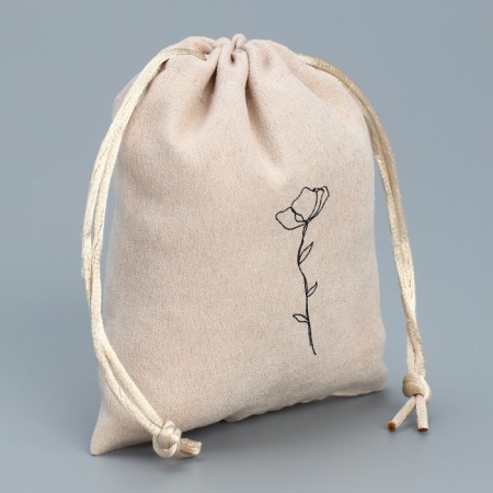 Bag gift suede “feeling”, 10 x 12 cm +/- 1.5 cm-1