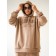 Pulover for children, height 158 ​​cm, coffee color