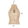 Ceiling Lamp from the rattan "Grace" 1x120W, E27, 26x26x43 cm