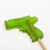 Caramel on a stick "Pistol" Green, 45g