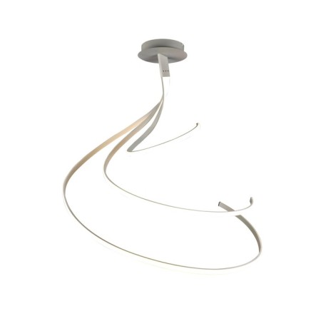 Suspended chandelier Mantra Nur, LED, 6200LM, 2800K, 1100 mm, white color