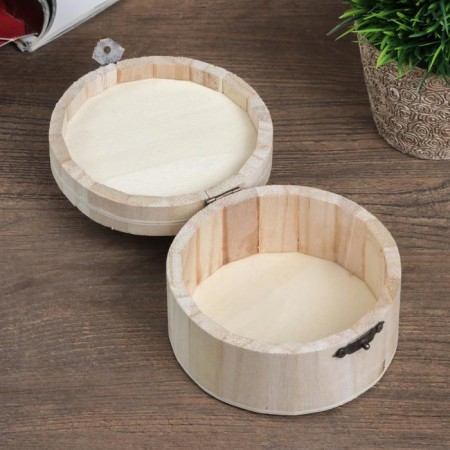 Board for painting wood round "barrel" 5.3x10.2x10.2 cm-1