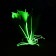 The plant is artificial aquarium, luminous, 10 cm, green