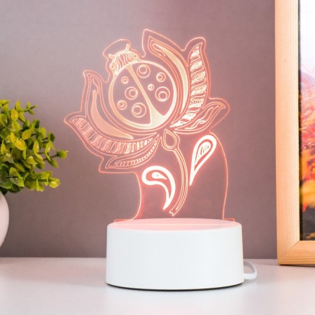 Lamp "God's cow" led white 11.9x9.5x15.1 cm Risalux-2