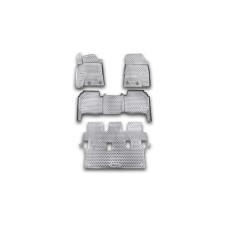 Rugs in the Toyota Land Cruiser 200, 2012-2015 4 pcs. (polyurethane)
