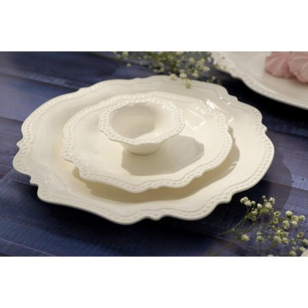 Porcelain salad magistro "suite", 80 ml, d = 10.5 cm, white color-8