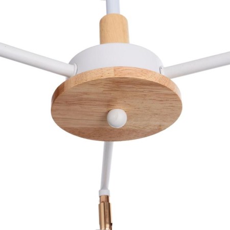 Biraso chandelier 3x60W E27 White-gold 58x58x40 cm Bayerlux-8