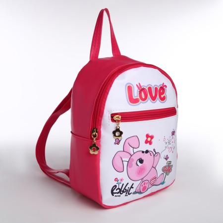 Baby backpack on lightning, pink color-4