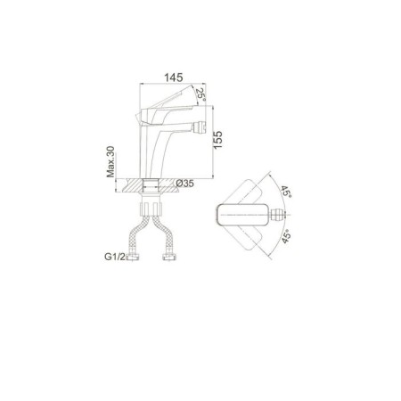 D&K Berlin Kunste DA1432213, single -leaf, orange bideter-1