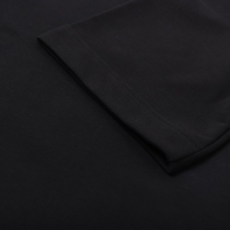 Men's T-shirt from organic cotton Minaku Regular Fit: Black color, rr 48-6