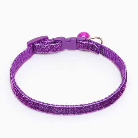 Collar "chic", 33 x 1 cm, purple-1
