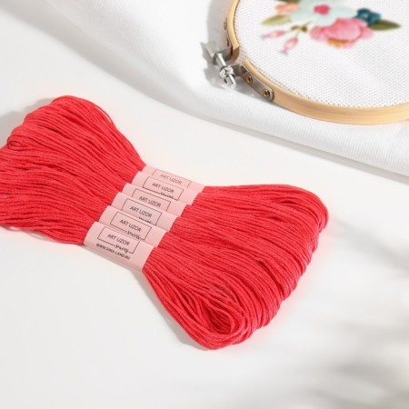 Muline threads, 8 ± 1 m, color strawberry No. 3705-1