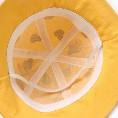 Panama for the girl "Layer" minku yellow color, rn 50-3