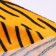 Locum for needlework, 53 × 53 cm, tiger -bright fur on a knitted basis