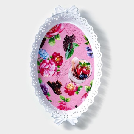 Oval shares "Pastoral", 36 × 22 × 5 cm, color mix-12