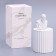 Candle in concrete Aromatic "Michelangelo", orange Ottoman, 13x7cm, soy wax, 160 g