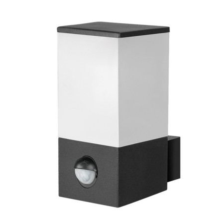 Street wall lamp Arte Lamp Plate A3711AL-1BK, E27, 15 W, 9x13x24 cm, black