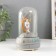 Souvenir Polystone Light "Cosmonaut on the Moon in the flask" Sound 2haaa 9x9x14.5 cm mix