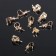 Holder for Kulon adhesive SM-183 (set 10 pcs.), 10 × 5 mm, color gold