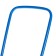 Puppet sledges with a pusher, blue color