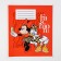 Notebook in a cage 12 sheets, 5 types of mix, cover coated cardboard, Minnie Mouse