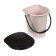 Bucket-loop, h = 40 cm, 17 l, removable chain, beige