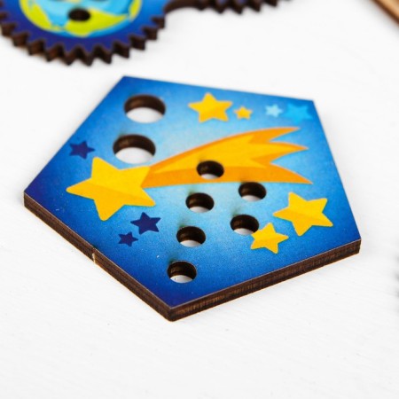 Puzzle - spirograph "Space Adventure"-2