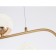 Squirrel lamp with a change of lamp Ambrella Light, Crystal, TR5433, 5XG9, Color Gold