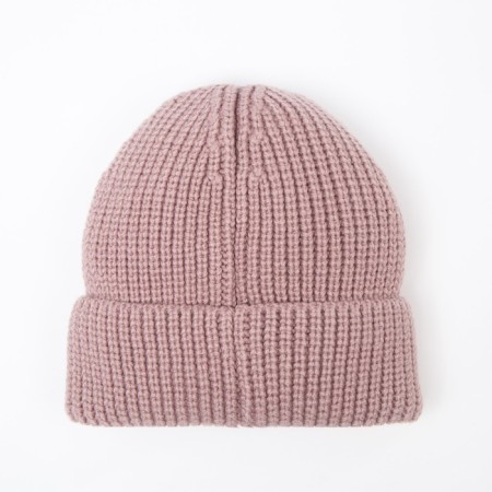 Hat for girls, color powder, size 54-56-2