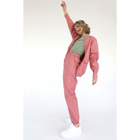 Cotton pants with elastic bands, size 42-3