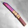 Wooden souvenir "Tanto knife", in a scabbard, purple