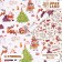 Glossy packaging paper "Christmas", bilateral, 70 x 100 cm