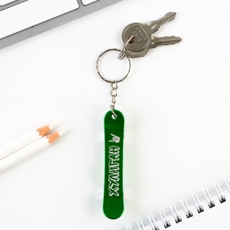Key keychain "Hooligan", 11 x 1.1 cm-2