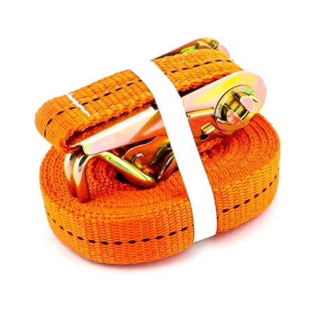 Fastening belt cargo top car, tape width 25 mm, 800/1600 kg, 4 m-2