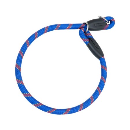 Collar - dog noisy, 1.2 x 60 cm, blue -red-1