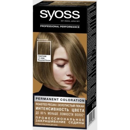 Hair dye Syoss Permanent Coloration, 17-1052 Golden bake