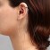 Earring "Kaff" Grace, Silver Color