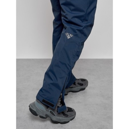 Semi-combinezone ski insulated male winter, size 48, dark blue color-14
