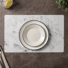 Serving napkin on the table 