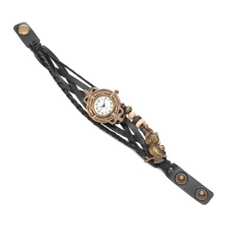 Women's watches “Owl”, discrete move, D-2.5 cm-3