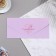 Money envelope "Congratulations!" Soft's software, embossing, lilac color, 9x19 cm