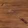 Uzbek poker with a wooden handle, with a pattern, 60/1 cm, full length 82 cm, steel 3 mm