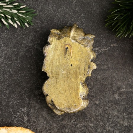 Figure with the suspension "Dragon Rei" old gold, 5x3x2cm-3