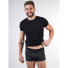Male panties, size 54, black color, white