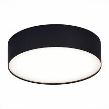 Светильник потолочный St Luce. ST606.442.27. 1х27 Вт, LED, 4000K, 2430 Lm, 22х22х5,5 см, цвет чёрный